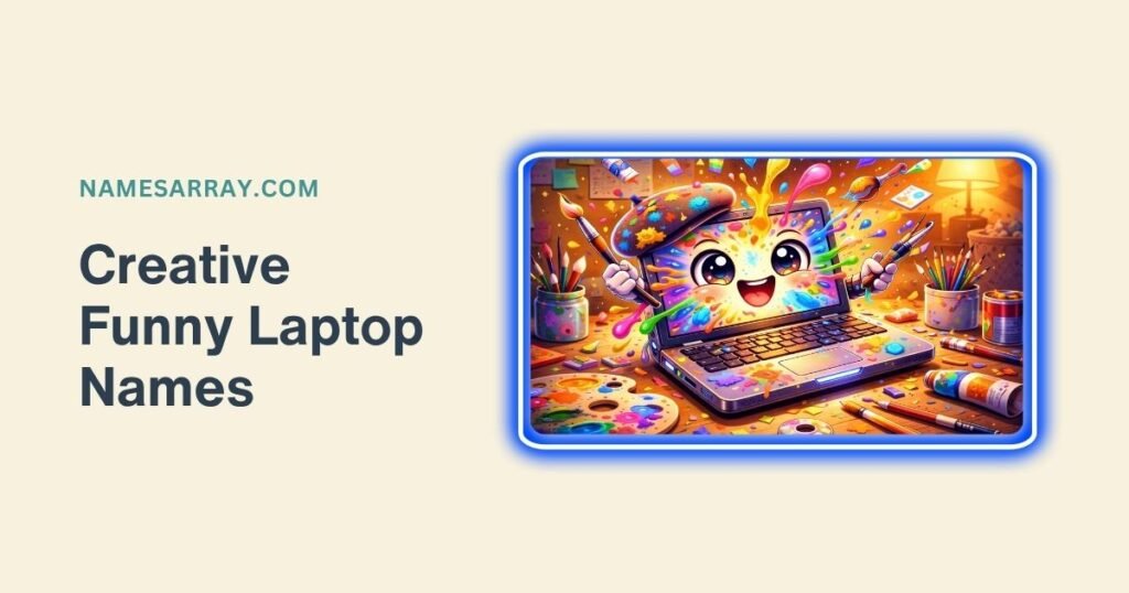 Creative Funny Laptop Names