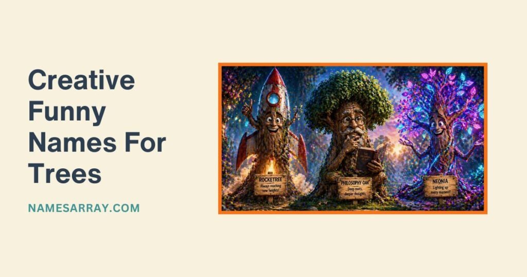 Creative Funny Names For Trees