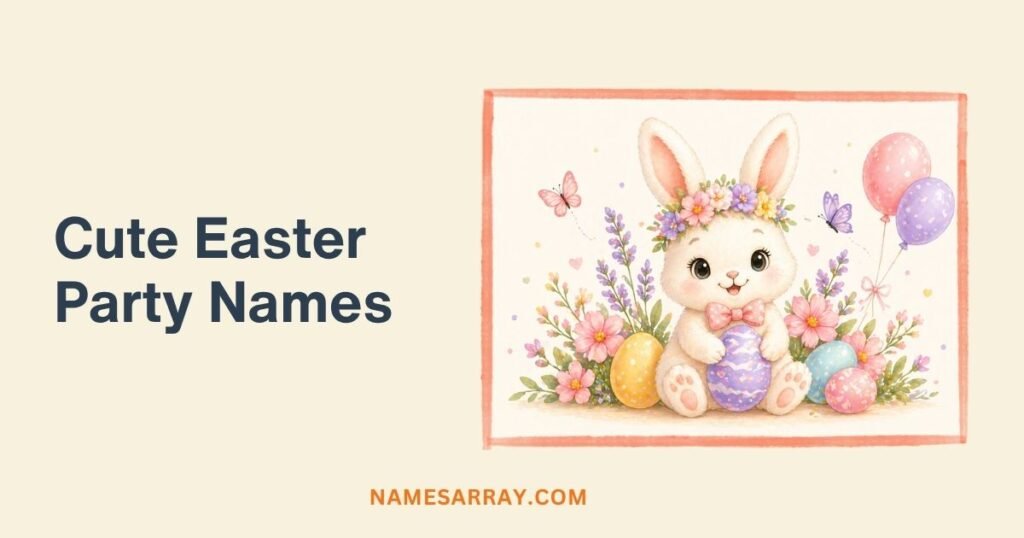Cute Easter Party Names