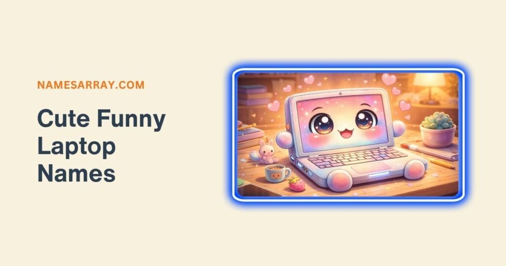 Cute Funny Laptop Names