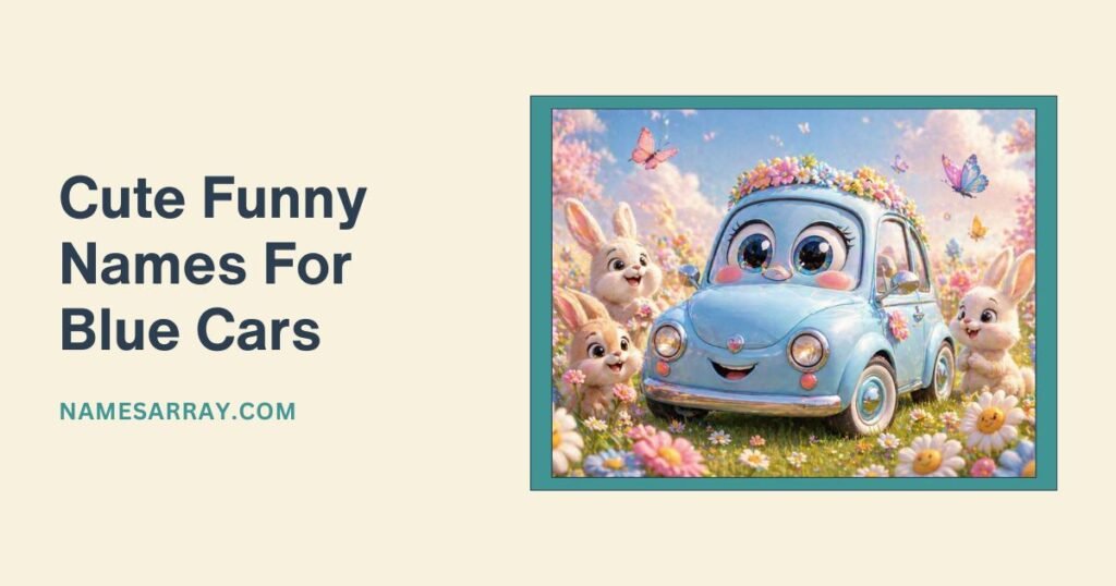 Cute Funny Names For Blue Cars
