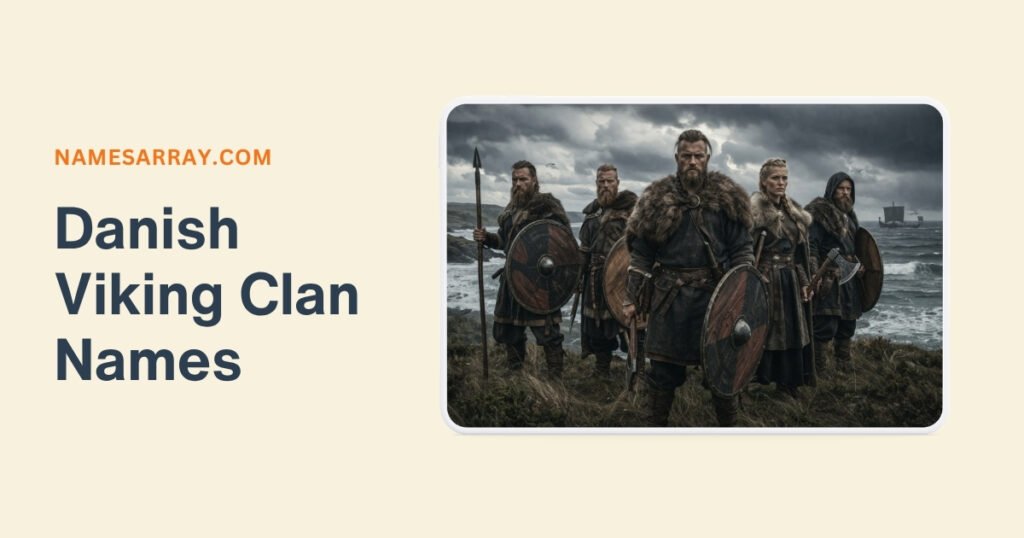 Danish Viking Clan Names