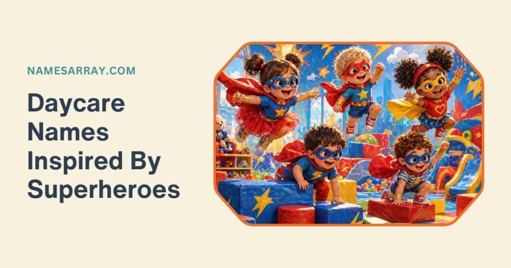 Funny Daycare Names Inspired By Superheroes