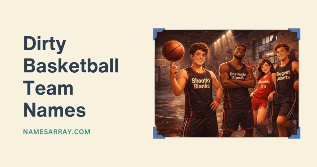 Dirty Basketball Team Names