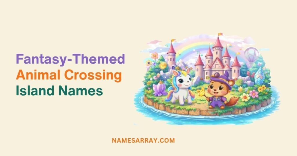 Fantasy-Themed Animal Crossing Island Names