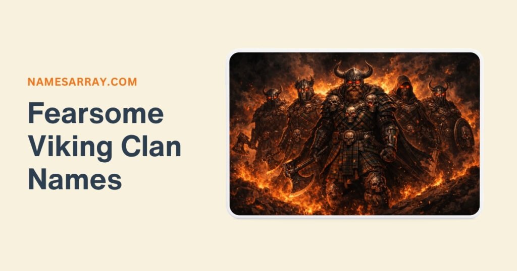 Fearsome Viking Clan Names