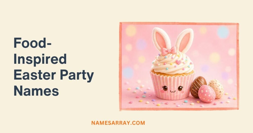 Food-Inspired Easter Party Names