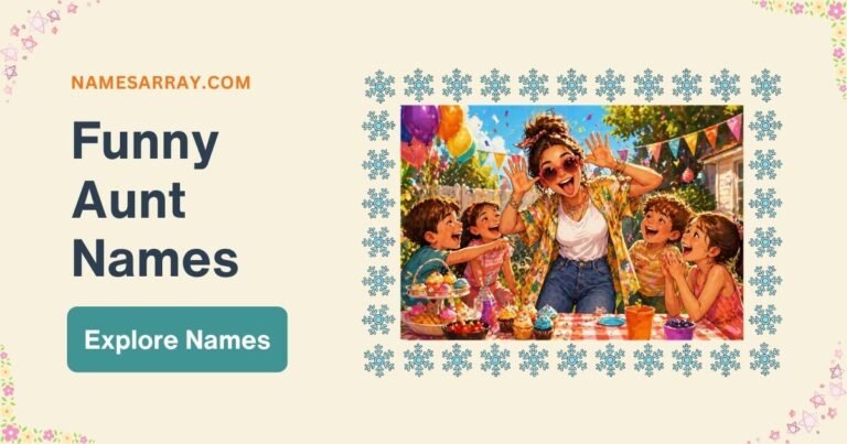 Funny Aunt Names