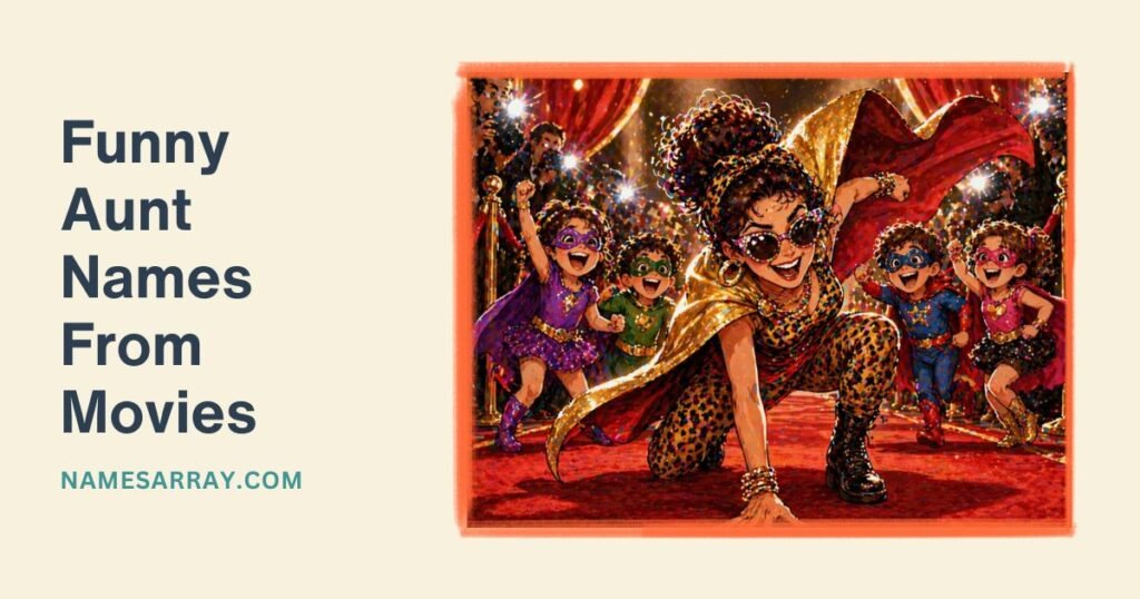 Funny Aunt Names From Movies And Cartoons