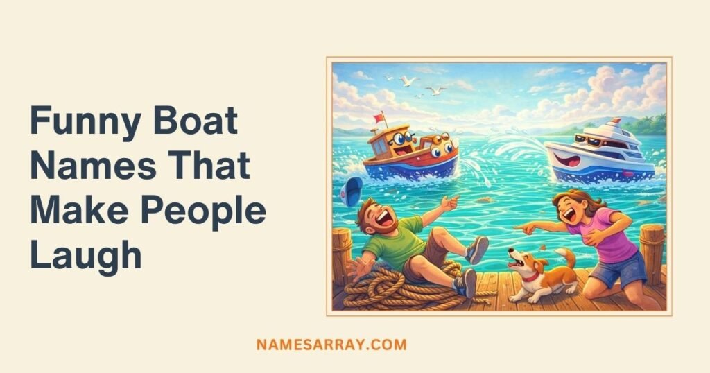 Funny Boat Names That Make People Laugh