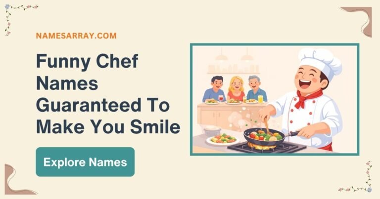Funny Chef Names Guaranteed To Make You Smile