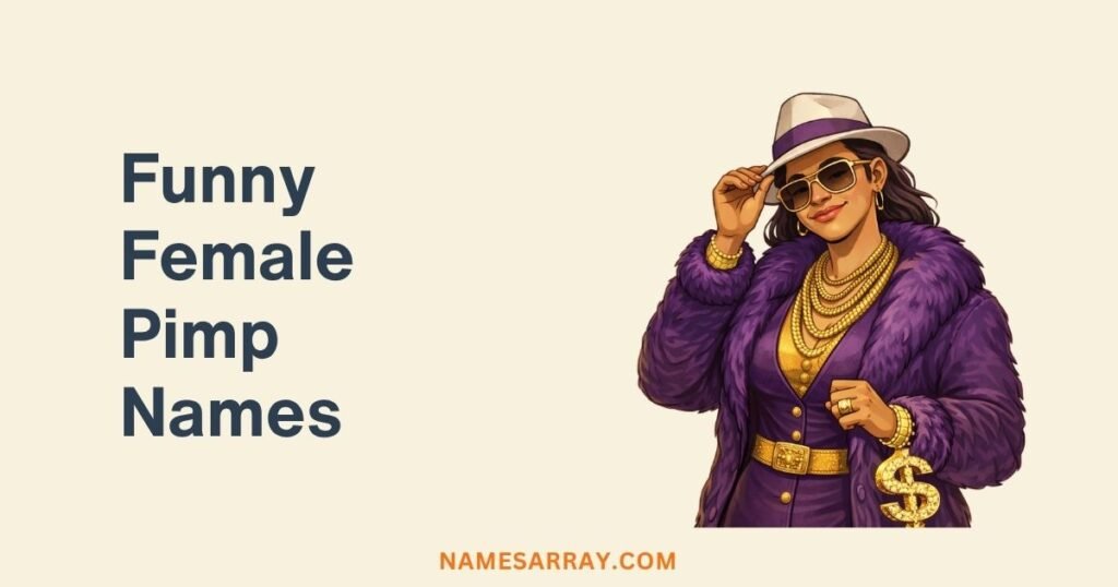 Funny Female Pimp Names