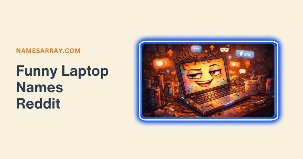 Funny Laptop Names Reddit
