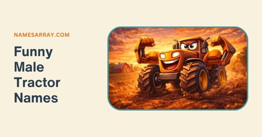 Funny Male Tractor Names