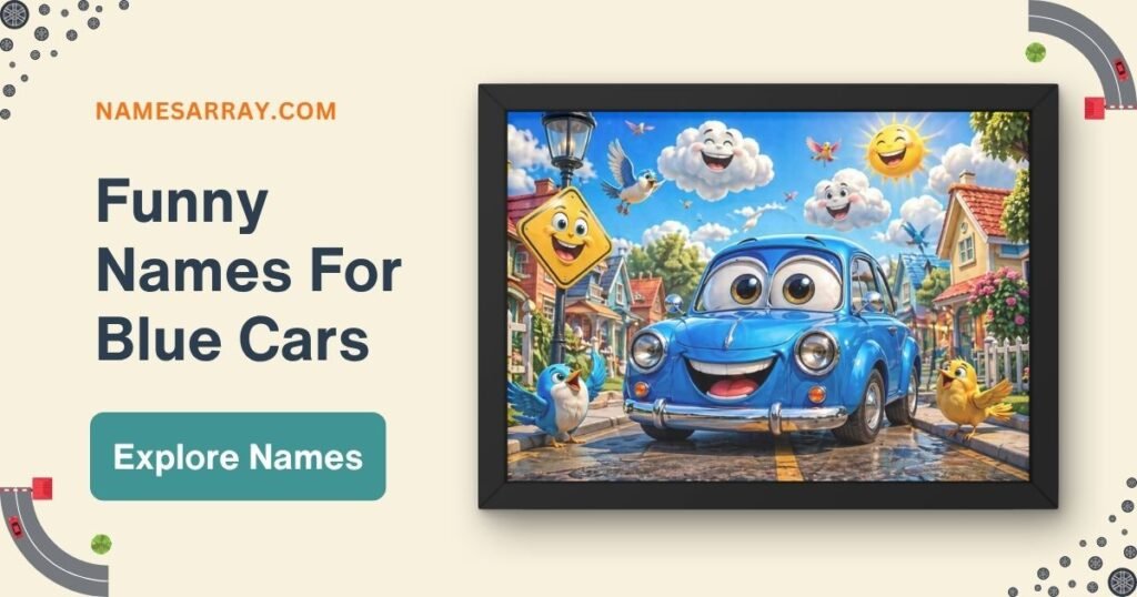Best Funny Blue Car Names