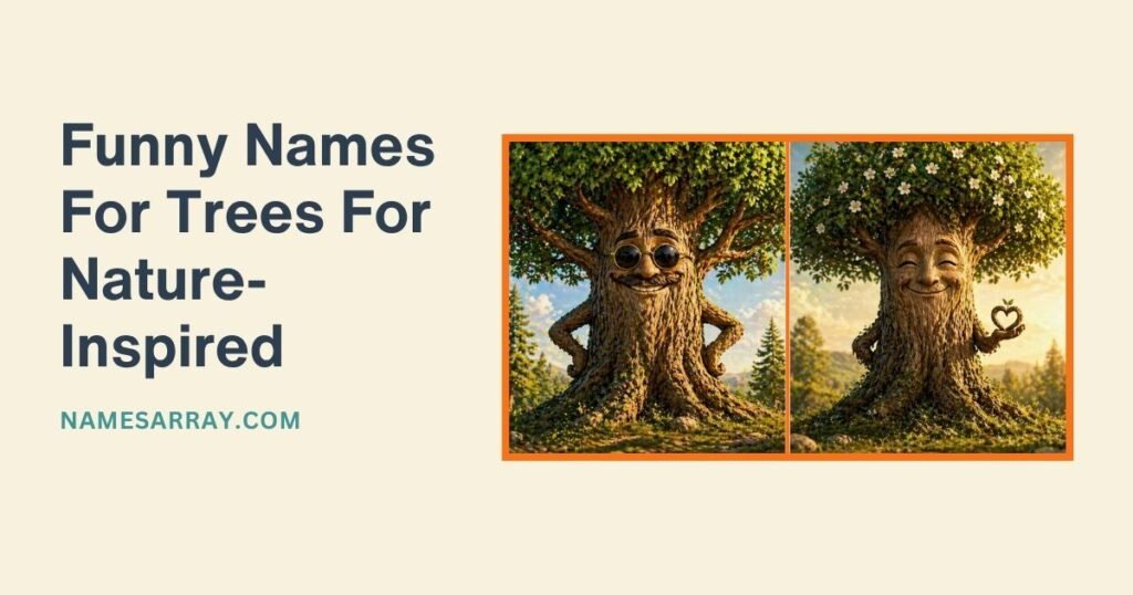 Funny Names For Trees For Nature-Inspired