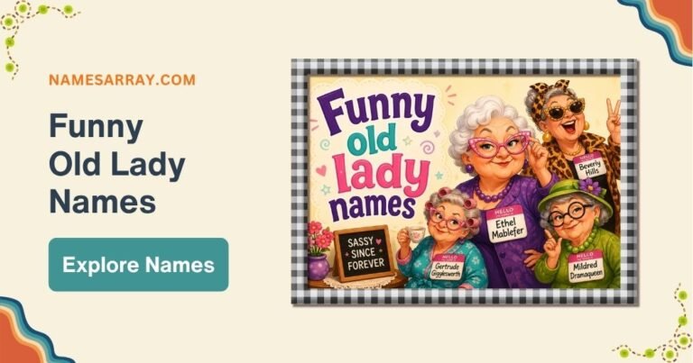 Funny Old Lady Names