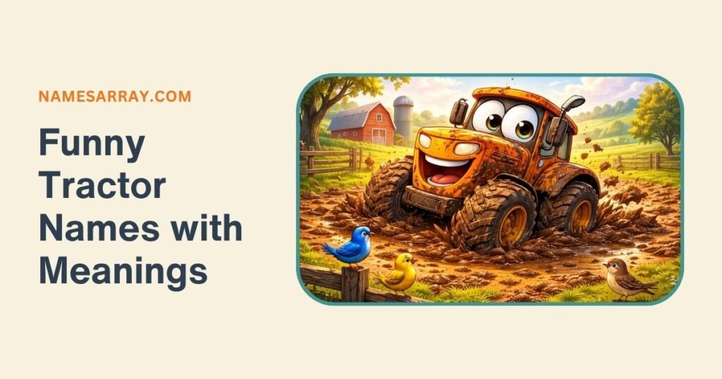Funny Tractor Names with Meanings