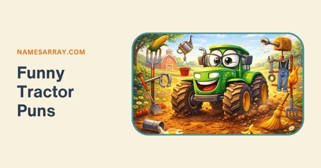 Funny Tractor Puns