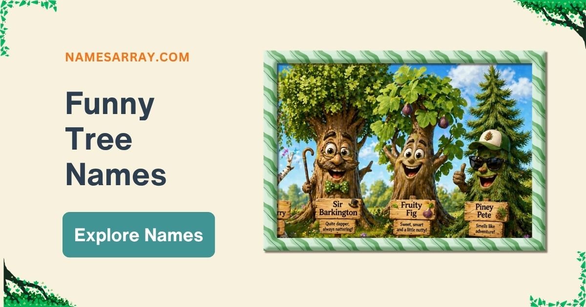 Tree With Rude Name Funny Tree Names That Make You Smile Instantly 2026