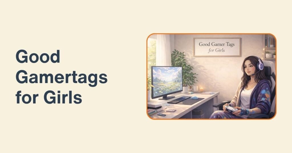 Good Gamertags for Girls