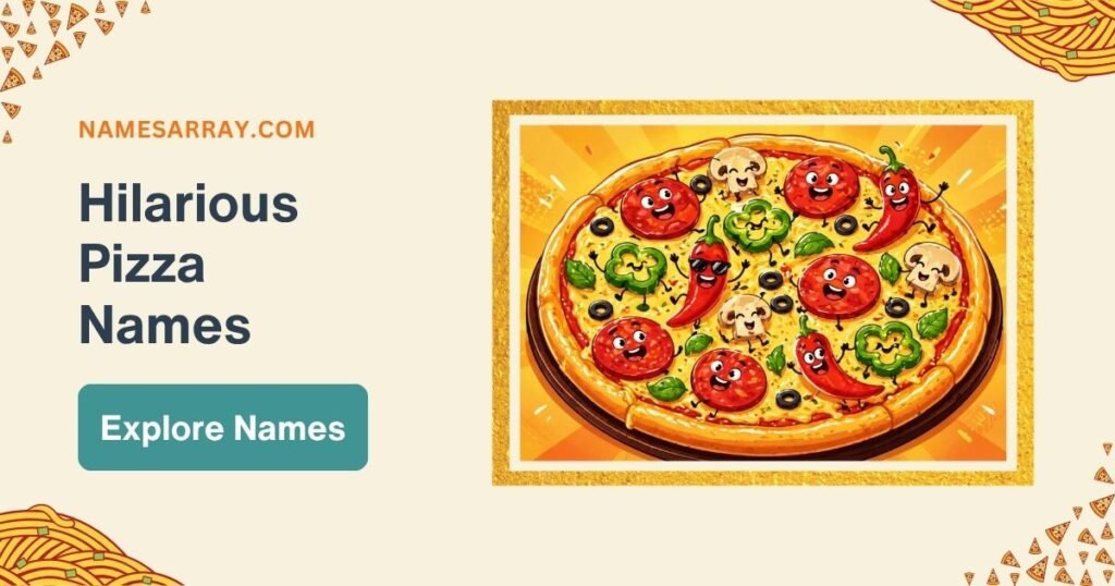 Hilarious Pizza Names