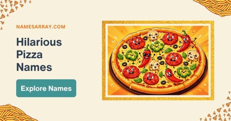 Funny Pizza Names