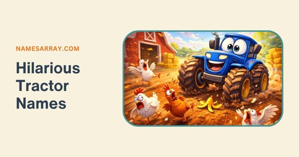 Hilarious Tractor Names
