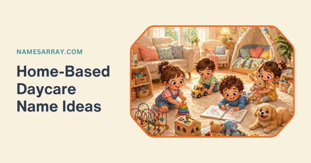 Home-Based Daycare Name Ideas