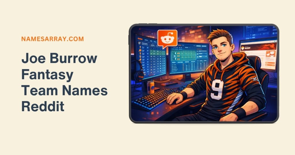 Joe Burrow Fantasy Team Names Reddit