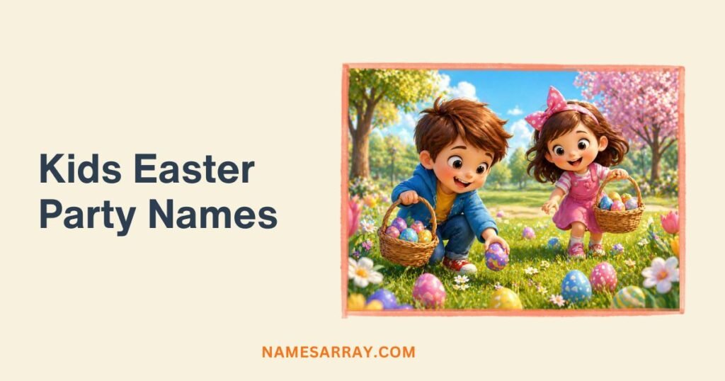 Kids Easter Party Names