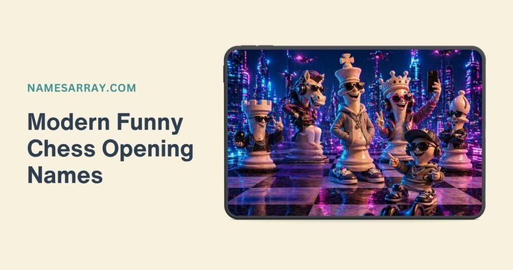 Modern Funny Chess Opening Names