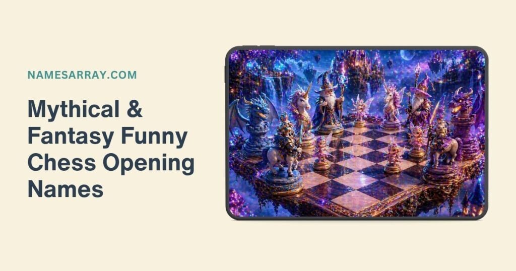 Mythical & Fantasy Funny Chess Opening Names