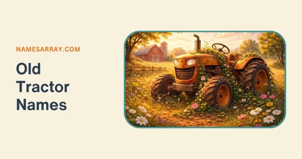 Old Tractor Names
