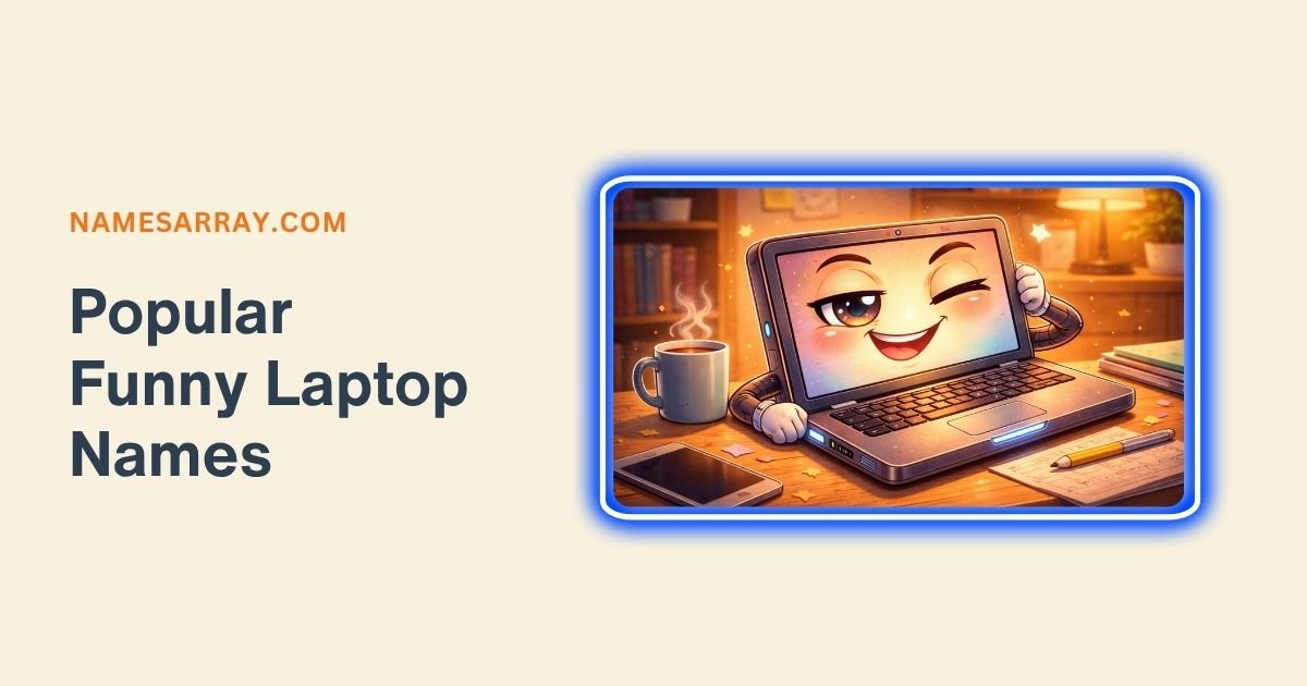 Best Funny Laptop Names To Make You Smile 2026
