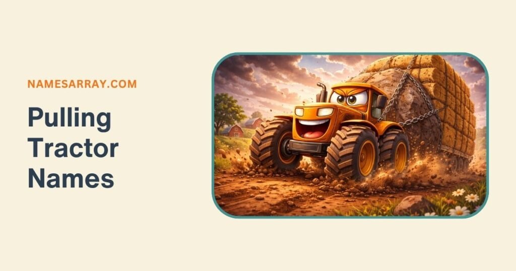 Pulling Tractor Names