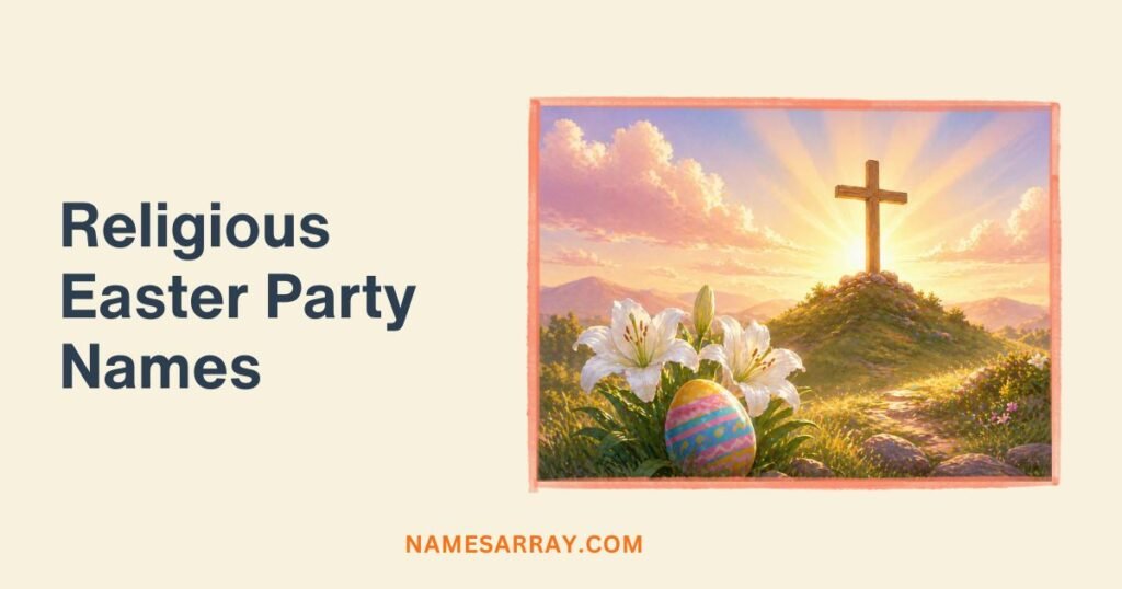 Religious Easter Party Names