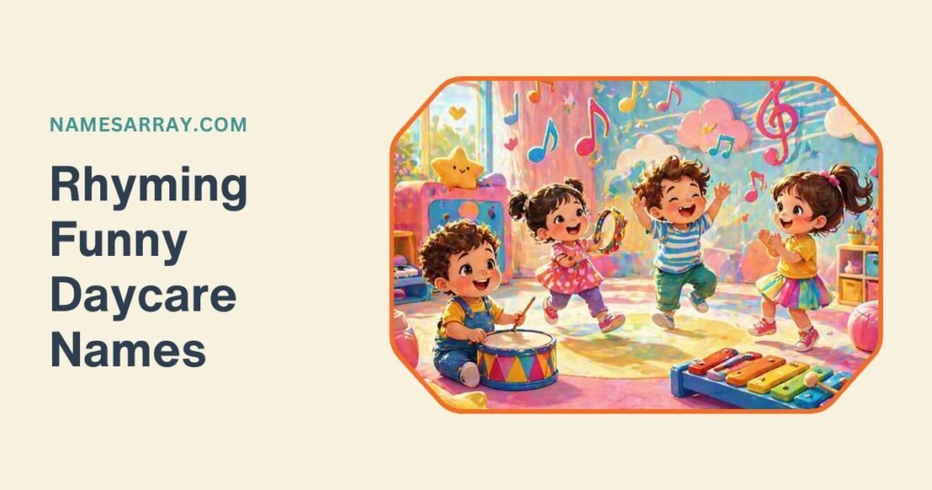 Rhyming Funny Daycare Names