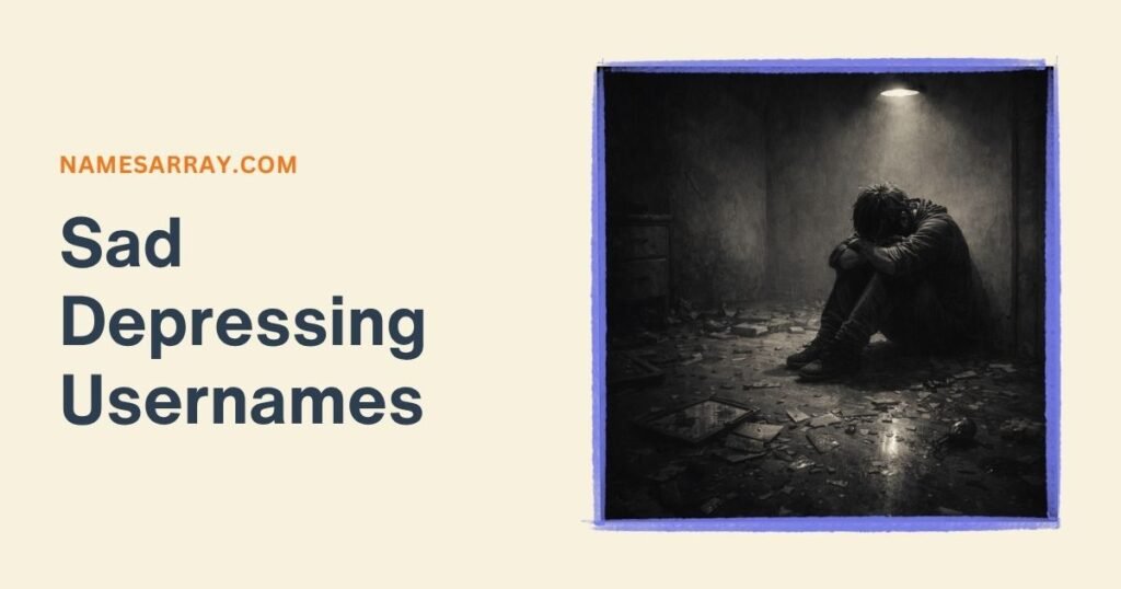 Sad Depressing Usernames