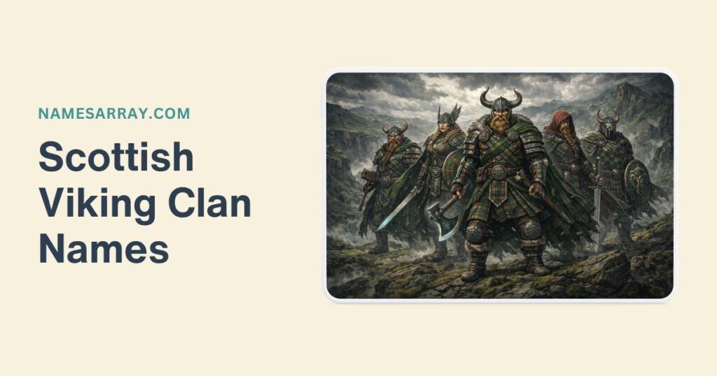 Scottish Viking Clan Names