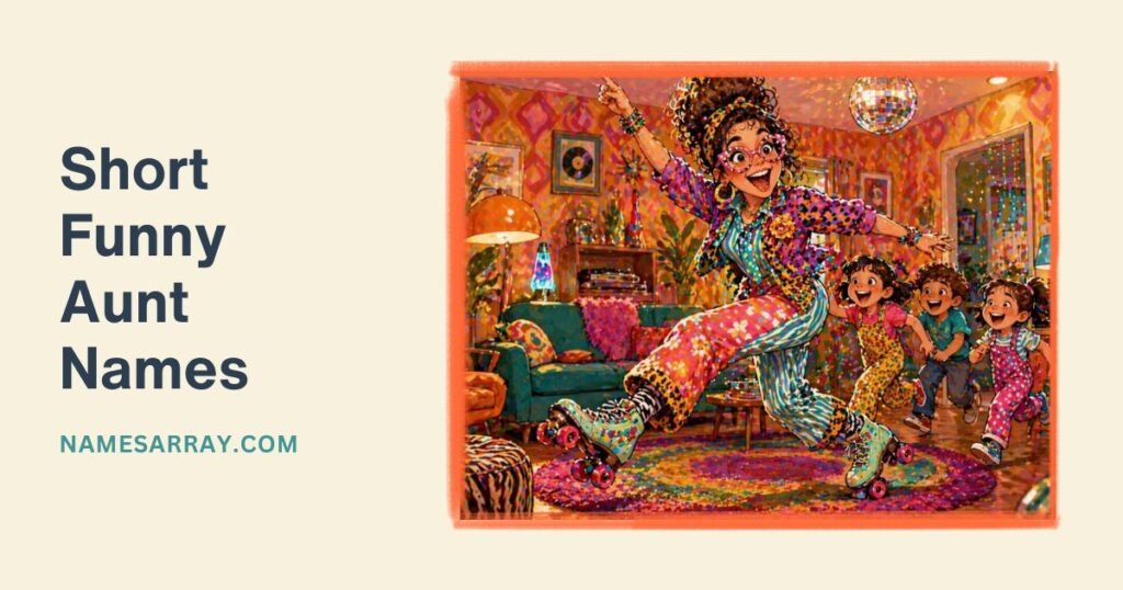 Short Funny Aunt Names