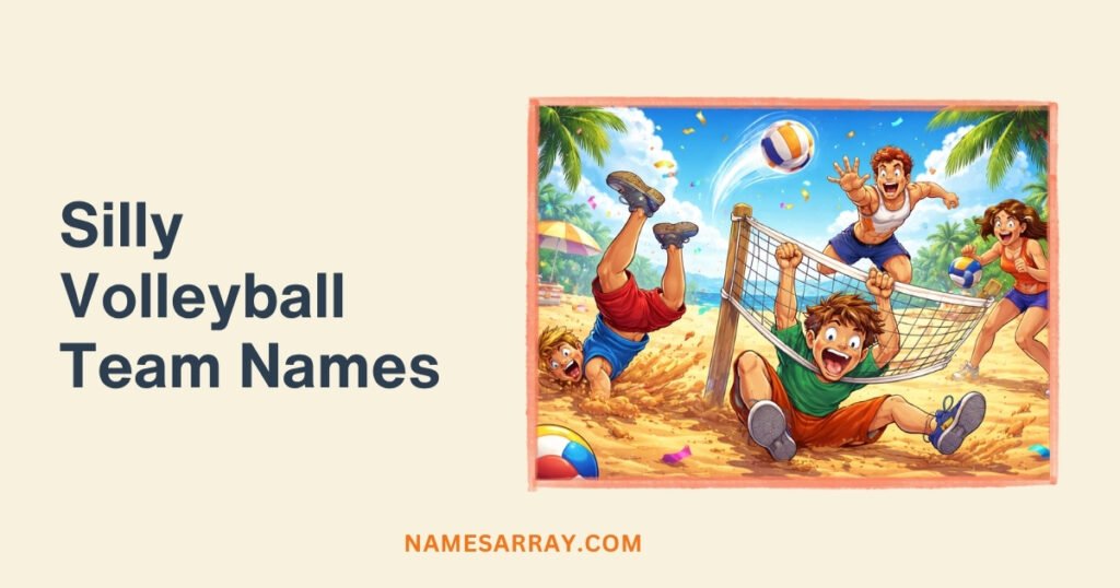 Silly Volleyball Team Names
