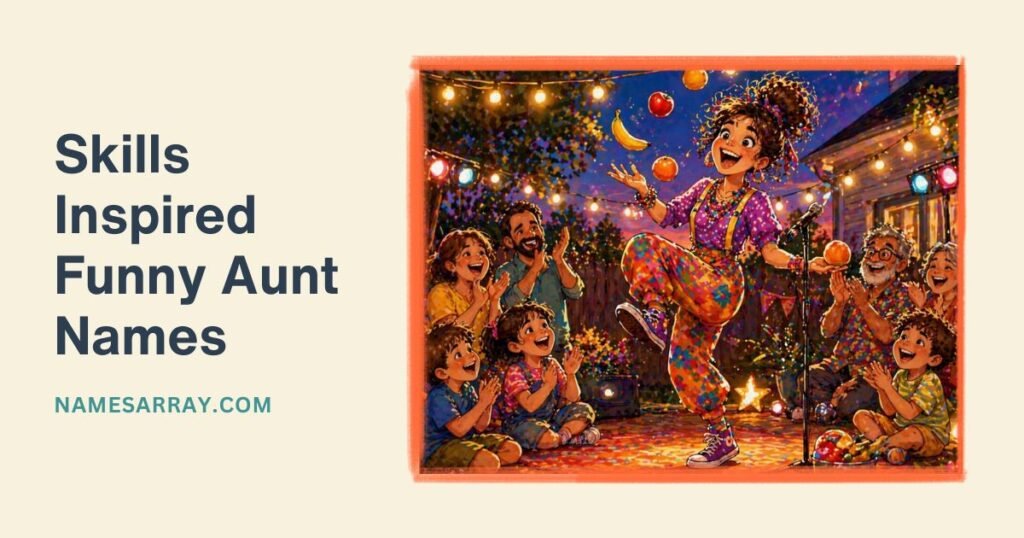 Skills Inspired Funny Aunt Names