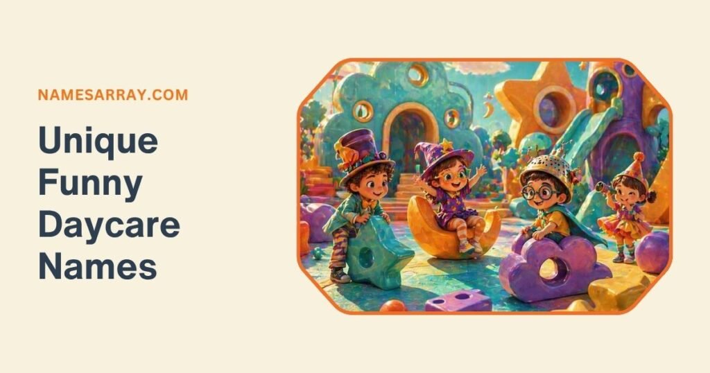 Unique Funny Daycare Names That Stand Out