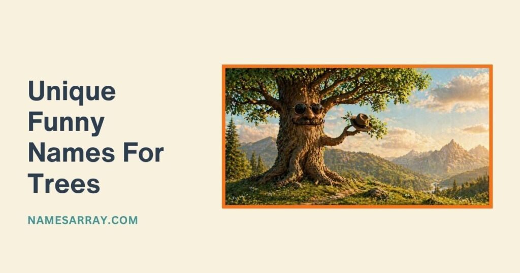 Unique Funny Names For Trees