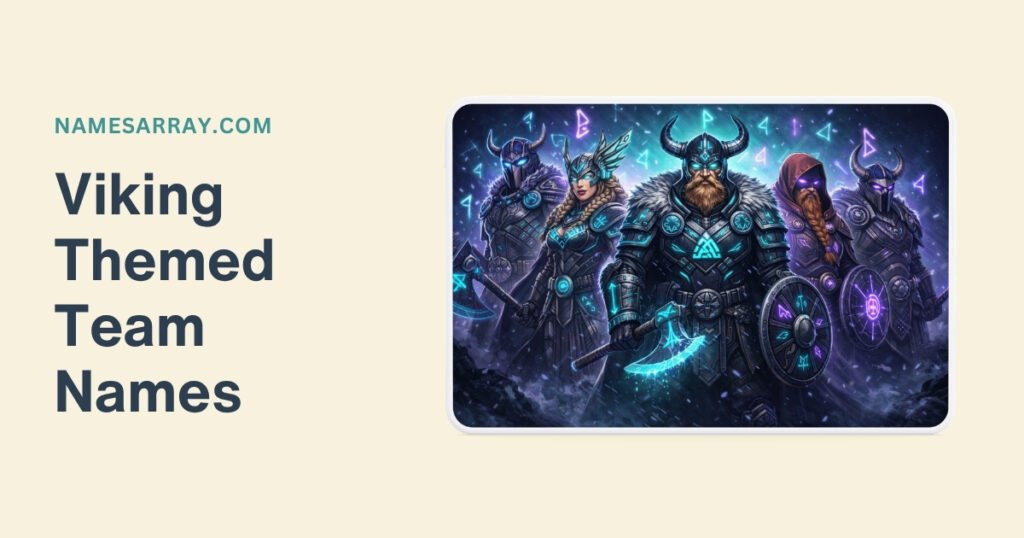 Viking Themed Team Names