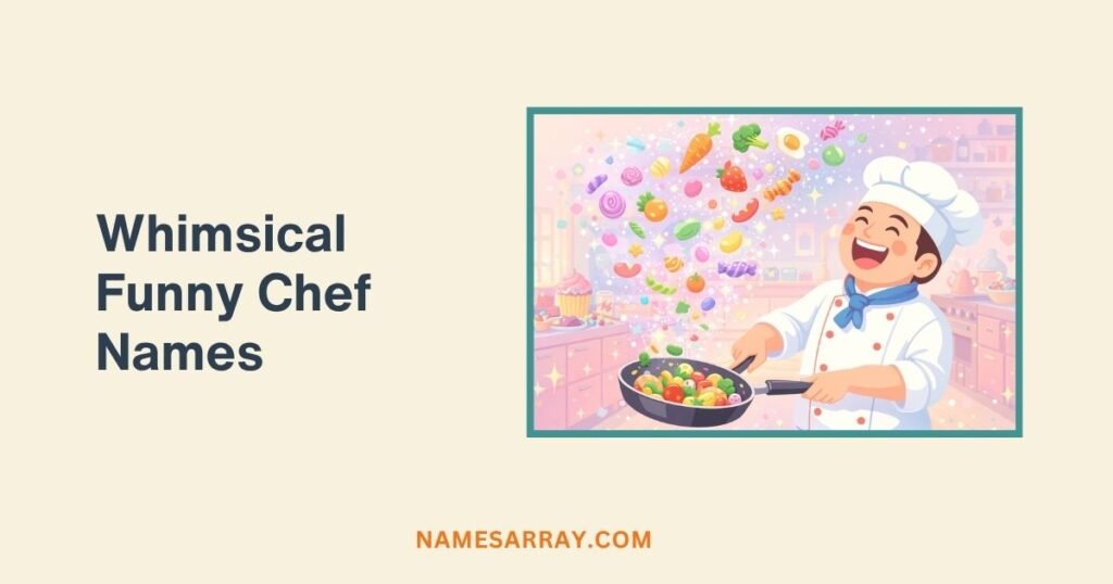 Whimsical Funny Chef Names