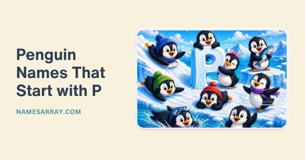 Penguin Names That Start with P