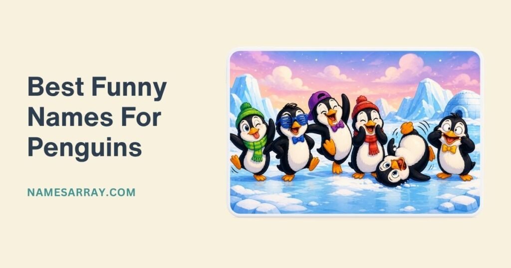 Best Funny Names For Penguins