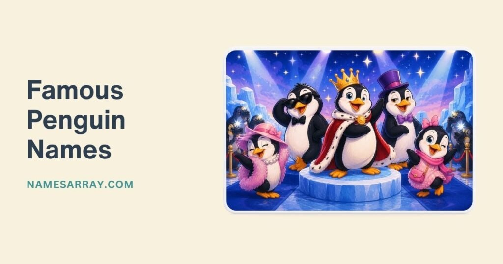Famous Penguin Names